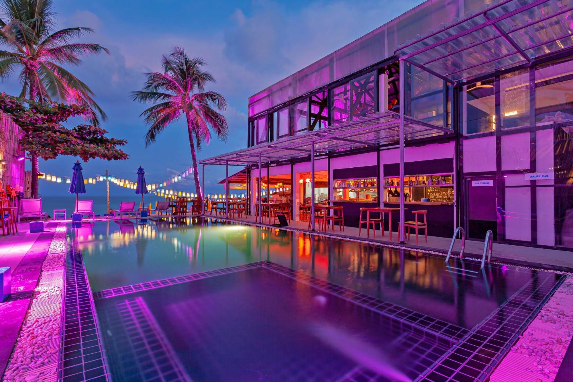 Malibu Koh Samui Resort&Beach Club - SHA Extra Plus Chaweng  Exterior foto
