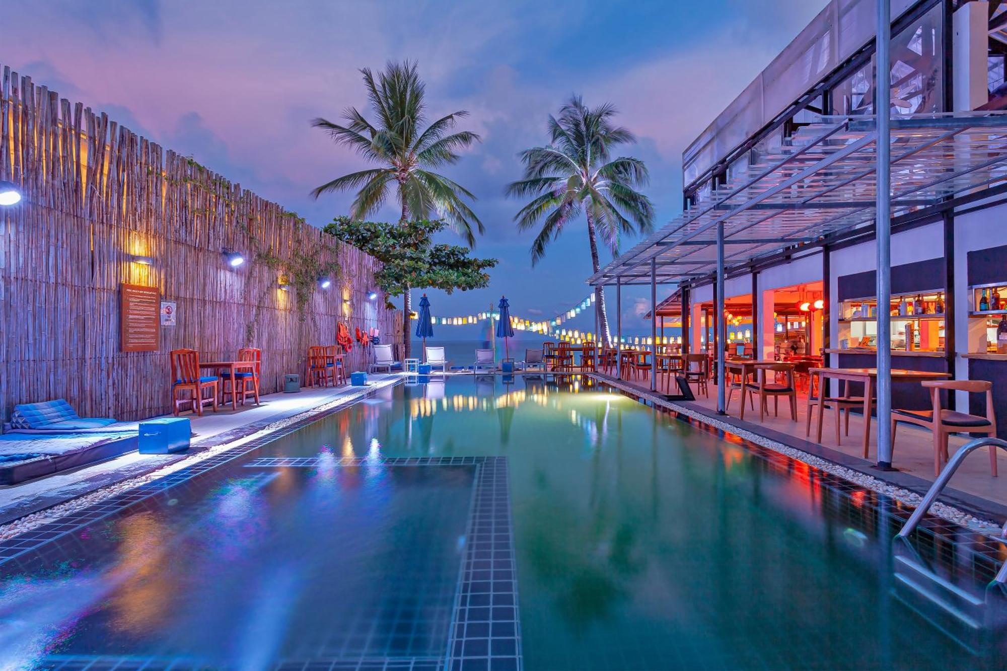 Malibu Koh Samui Resort&Beach Club - SHA Extra Plus Chaweng  Exterior foto