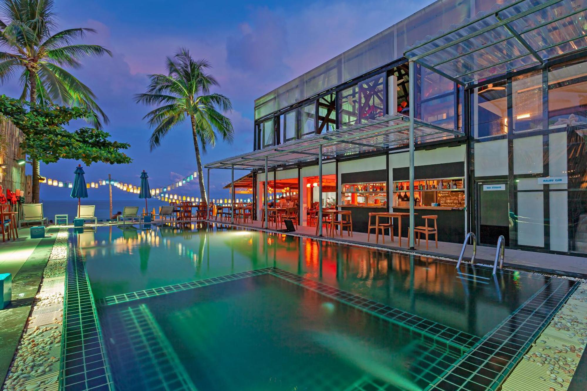 Malibu Koh Samui Resort&Beach Club - SHA Extra Plus Chaweng  Exterior foto